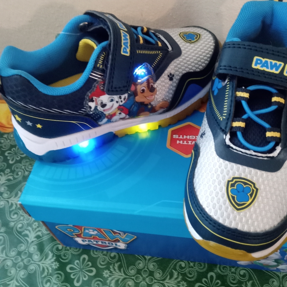 Nickelodeon sneakers with lights